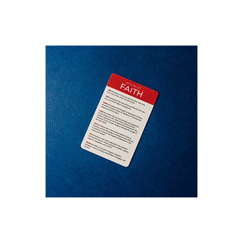 Articles of Faith Pocket Card