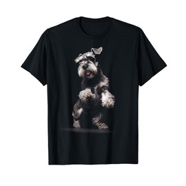 Miniature Schnauzer dog art Miniature Schnauzer Men Women Kids T-Shirt