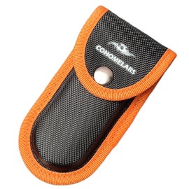 Nylon Sheath for 4''-4.25'' Multitool Knife,Horizontally Carry Knife Pouch Fits 4.25''-4.5'' Wide Folding Pocket Knife,Leatherman Tool Case,EDC Belt Holder COHOMELARS (Small Size)