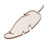 DIY Mosaic Tiles Multipurpose Hand Crafted Innovative Feather Shape Mosaic