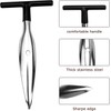 2 PCS Coconut Opener Tool Set Coconut Meat Remover Stainless