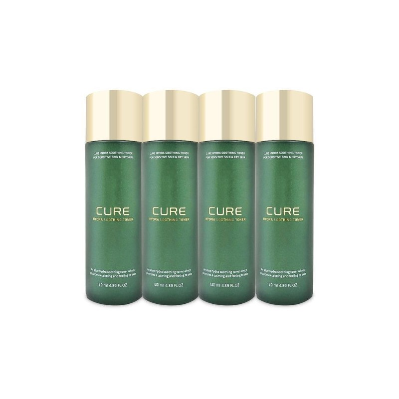 Kim Jeong-moon Aloe Cure Hydra Soothing Toner 130ml 4 pieces