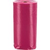 Pink Scented Dog Bin Liners 4 Rolls 20 Bags Roses