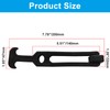 Coufce 2 PCS 7.78" Rubber Flexible Draw Latch Cooler Latches