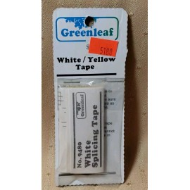 Greenleaf VINTAGE NO. 9480 WHITE SPLICING TAPE BY GREENLEAF FOR MINIATURE DOLLHOUSE