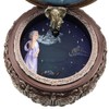 Vintage Music Box with 12 Constellations Rotating Goddess Twinkling LED