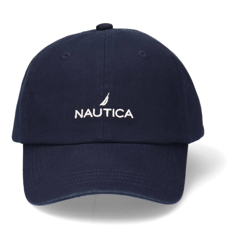 Nautica Basic Cotton Twill Low Cap, 013 navy