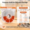 20 PCS U-Shaped 3D Filament Storage Bags Kit, 3D Printer
