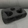 Couch Cup Holder Pillow, Couch Drinks Remotes Holder for Center
