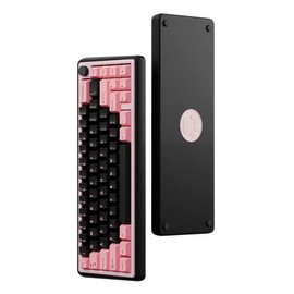 OOCTPK Chilkey Foxy65 Mechanical Keyboard with Knob, Gasket Mount 65% Aluminum Wireless Mechanical Keyboard, BT5.0/2.4GHz/USB-C, Hot Swappable, RGB Backlit Computer Custom Key Board for PC