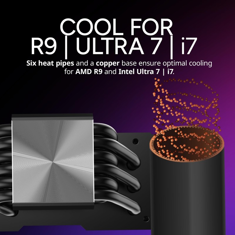 Cooler Master Hyper 612 APEX CPU Air Cooler, Dual Mobius