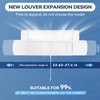 YANWEI Air Conditioner Deflector,Adjustable Retractable Blinds Suitable for Mini split