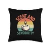 Scent And Sensibility Candle Maker Wax Throw Pillow