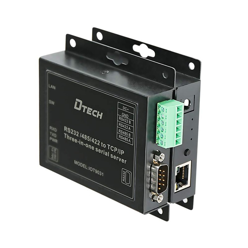 DTECH Serial to Ethernet Converter Adapter RS232 RS422 RS485 to