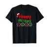 Dog Dad Mom Happy Pawlidays Merry Christmas Holidays T-Shirt