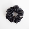 Mulberry Silk Hair Scrunchie (Black)