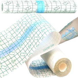 25 cm Extra Wide Second Skin Tattoo Film, 2 m Tattoo Plaster Waterproof Tattoos Aftercare Film Healing Tattoos Accessories