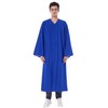 Grad HAGO Unisex Matte Choir Robe for Church baptism robes
