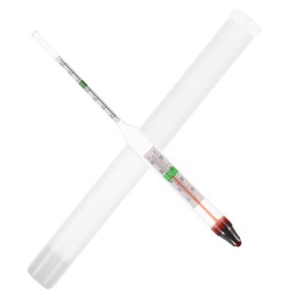 CAXUSD 1Set Aquarium Hydrometer Glass Salinity Tester for Accurate Water Density Measurements Fish Tanks Easy to Use and Read Durable Design for Aquatic Environments