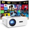 HOMPOW F1 4K Support Mini Portable LED Projector with Wi-fi