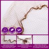 Ballet Bun Hair Nets 85Pcs 20 Invisible Elastic Edge Mesh