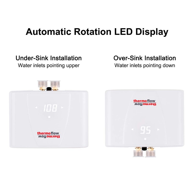Tankless Water Heater Electric 5.5kW 220~240V, thermoflow On Demand Hot