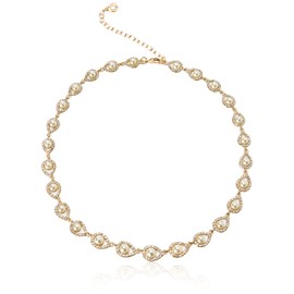Anne Klein Women's Gold Tone Pearl Necklace, Size: 0