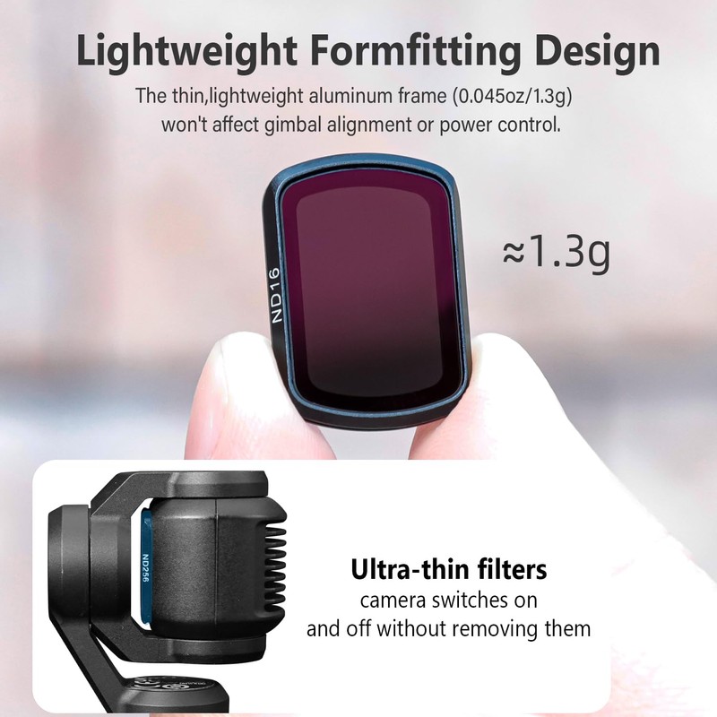 Koolehaoda Magnetic ND & CPL Filter Kit Compatible with DJI