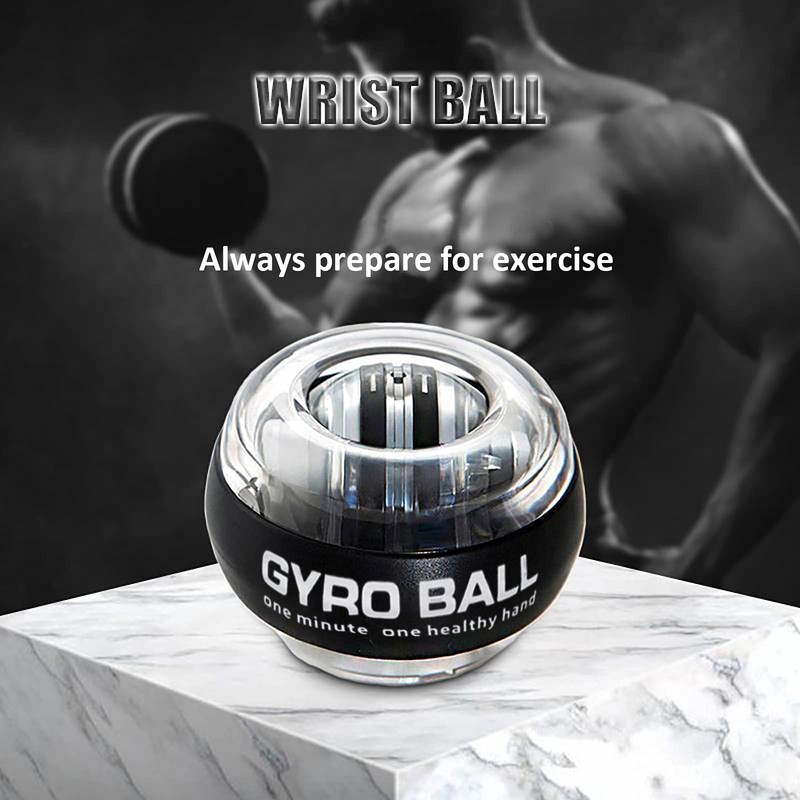 Auto-Start Wrist Power Gyroscopic Ball,Hand Grip Strengthener,Strength Trainer which can