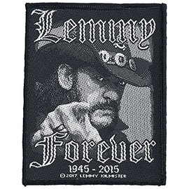 Motorhead Lemmy Forever Black Patch