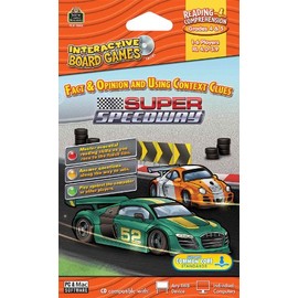 Teacher Created Resources Super Speedway Interactive Board Game CD (7848)