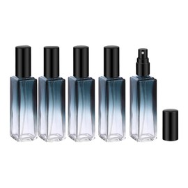 Sndperiexam 5Pcs Clear Perfume Spray Bottle Refillable Glass Travel 10ML Containers Leak-proof Fine Mist Sample Bottle Sprayer for Traveling Outgoing