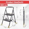 Step Ladder Foldable Folding Stool - for Home Adults Kitchen