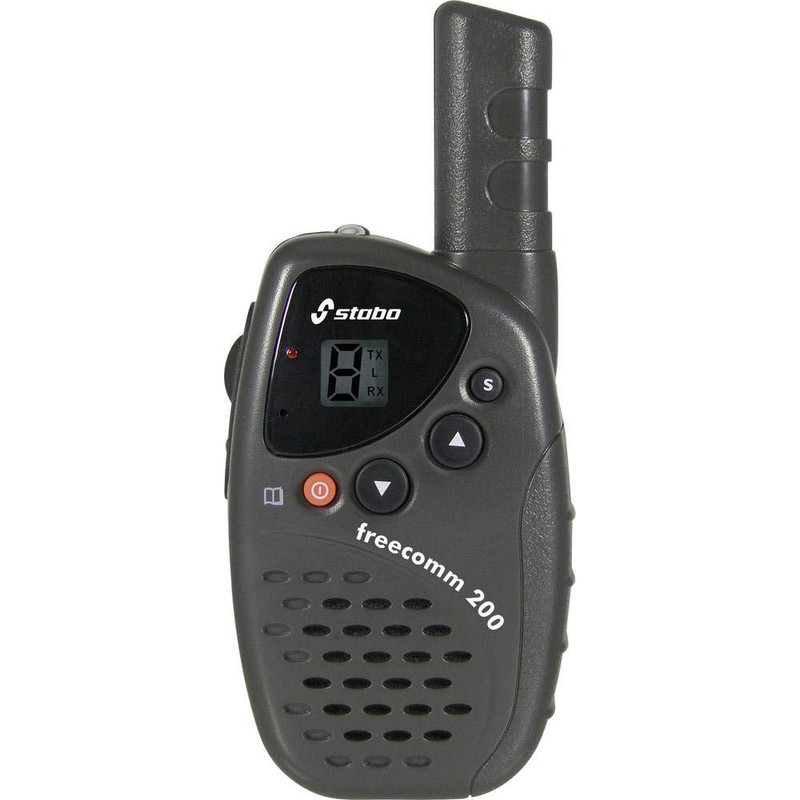 Stabo Elektronik Freecomm PMR-446 Funkhandy bis 5 km Reichweite, 200