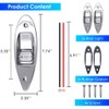 Acelane One Pair Boat Navigation Lights Boat LED Bow Light
