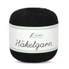 Häkelgarn Häkelgarn 50 g 02 Assorted Black