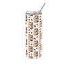 Purely Home Coffee Beans Travel Flask - Novelty Gift for