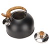 2.5L Stainless Steel Kettle Rustproof Prevent Scalding Whistling Teapot Tea