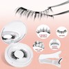 Higu clace Magnetic Eyelashes, Magnetic Eyelashes Without Eyeliner, Magnetic Eyelashes