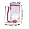 1 Pack 900ml Batter Dispenser with Handle – Handheld Graduated