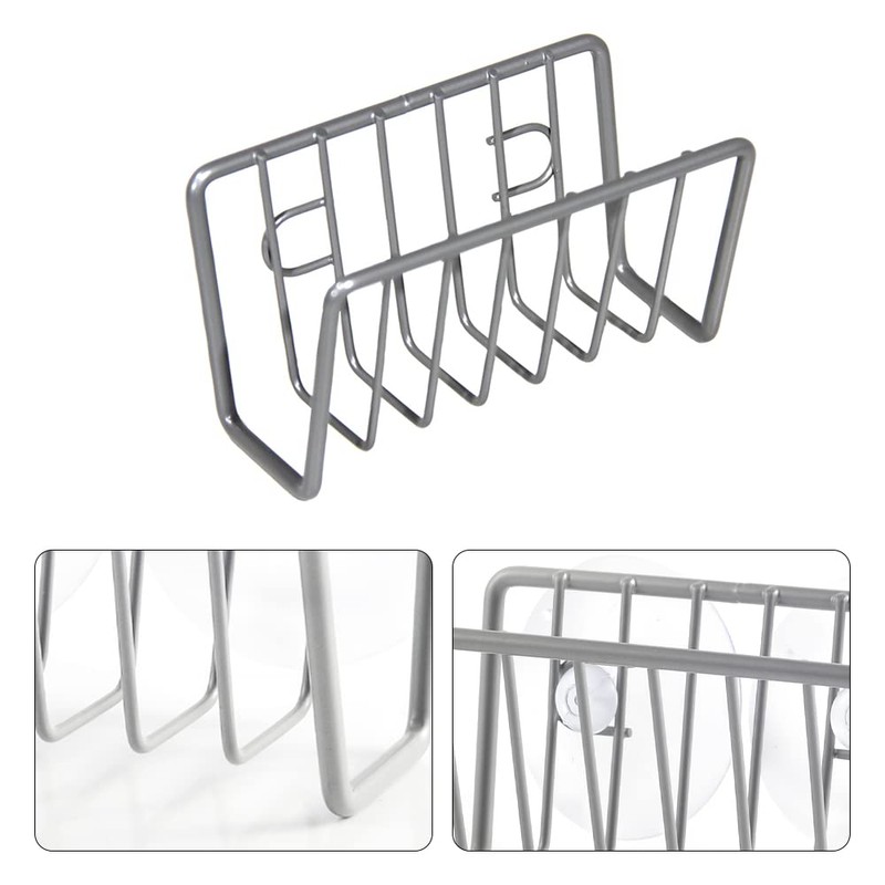 YYPDC Sponge Holder for Kitchen Sink;Suction Cup Sponge Rack Kitchen