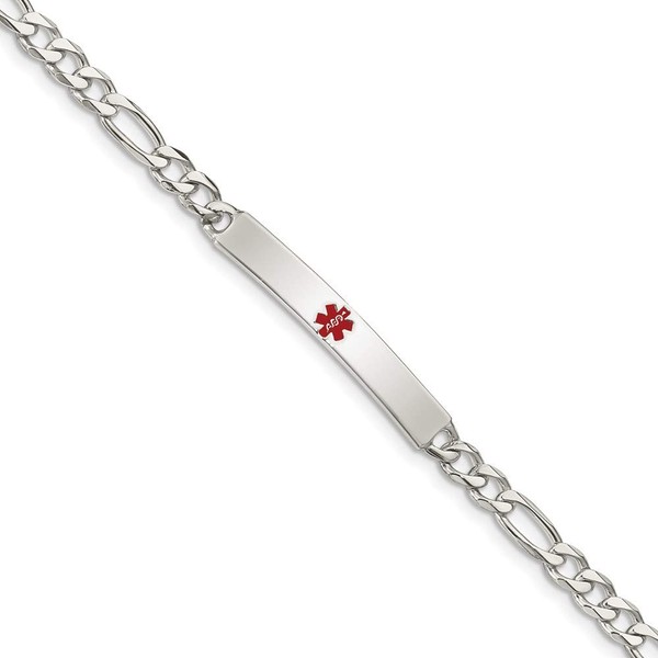 Jewels By Lux Polished Engravable Personalized Custom 925 Sterling Silver