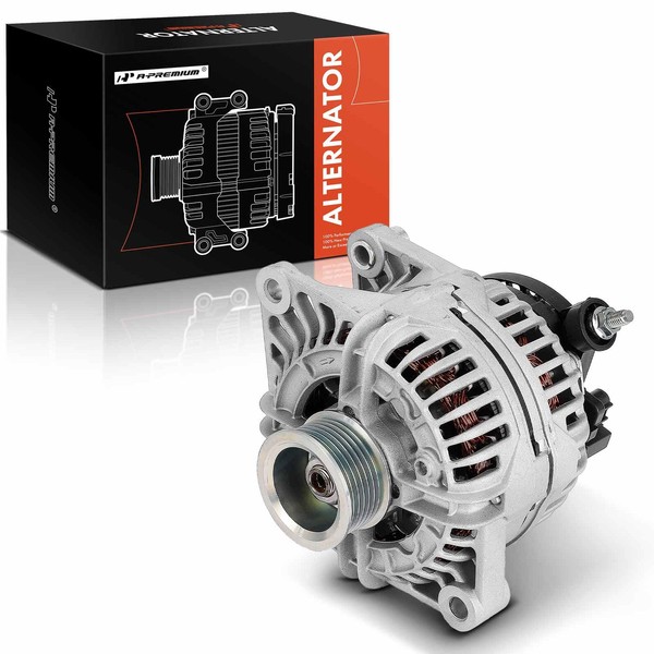 A-Premium Alternator Compatible with Dodge Ram 2500 2002-2003 8.0L, Ram