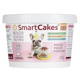 Pastelito Instantáneo para Perros, 100% Natural, Sin Gluten, Sabor Camote, Fácil de Preparar, para Microondas (Listo en 3 Minutos, 1 Pastelito de 98 g