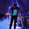 Illuminated Apparel Interactive Glow in The Dark T-Shirt - Fun