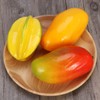 ULTNICE Artificial Fruit Decorations Lifelike Artificial Mango Plastic Fruit Fake