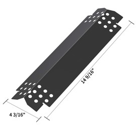 SHINESTAR Grill Heat Plates Replacement Parts for Home Depot Nexgrill 720-0830H, 5 Burner 720-0888, 720-0888N, 720-0882A, 720-0882S, 6 Burner 720-0896B, 720-0898 Gas Grill, 14.6 Inch