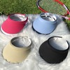 Paquete de 2 viseras para mujeres y hombres, visera ajustable