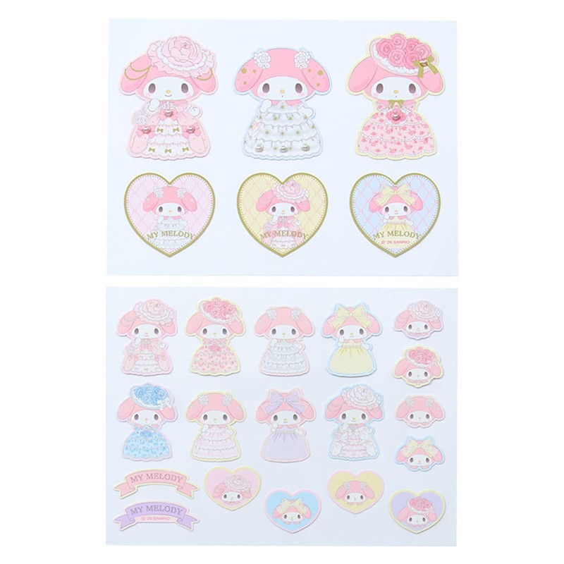 Sanrio 684511 Sticker Set (Lady My Melody) My Melody