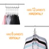 Giftol Space Saving Hangers Metal Hanger Magic Cascading Hanger Closet